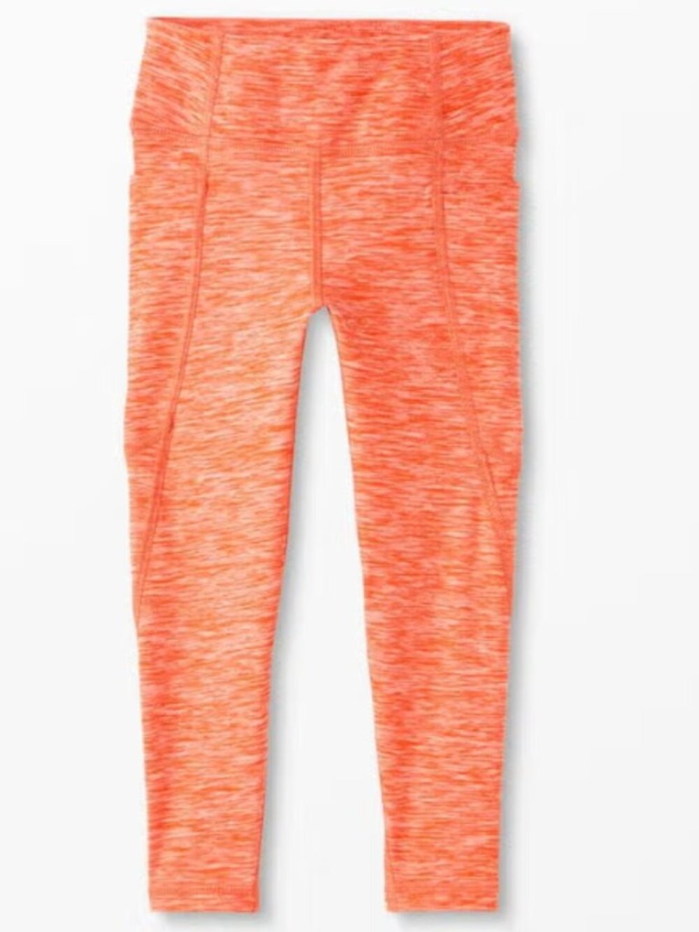 Hanna Andersson Active Made To Stretch Leggings in Orange Spice - size 4